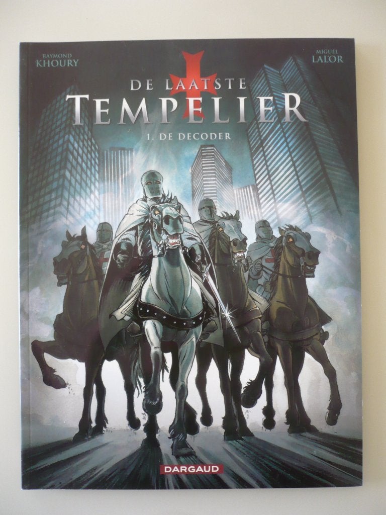 De Laatste Tempelier ( 1 de decoder) eerste druk, Eén stripboek, Ophalen of Verzenden, Zo goed als nieuw