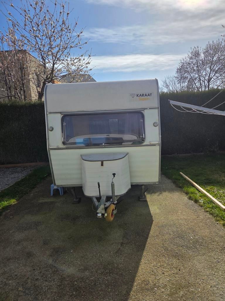 Caravan 750 kg, Caravans en Kamperen, Caravans, Particulier, Douche