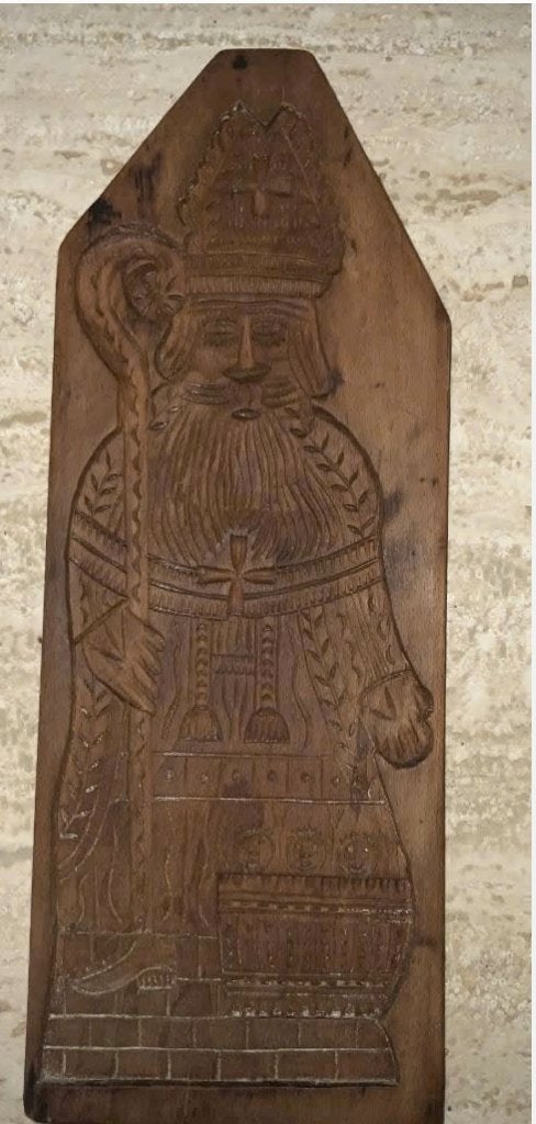Houten speculaasvorm, speculaasplank, Antiek en Kunst, Ophalen