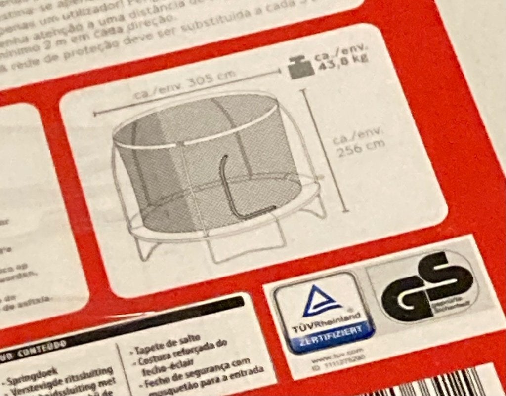 Trampoline, Enlèvement, Utilisé