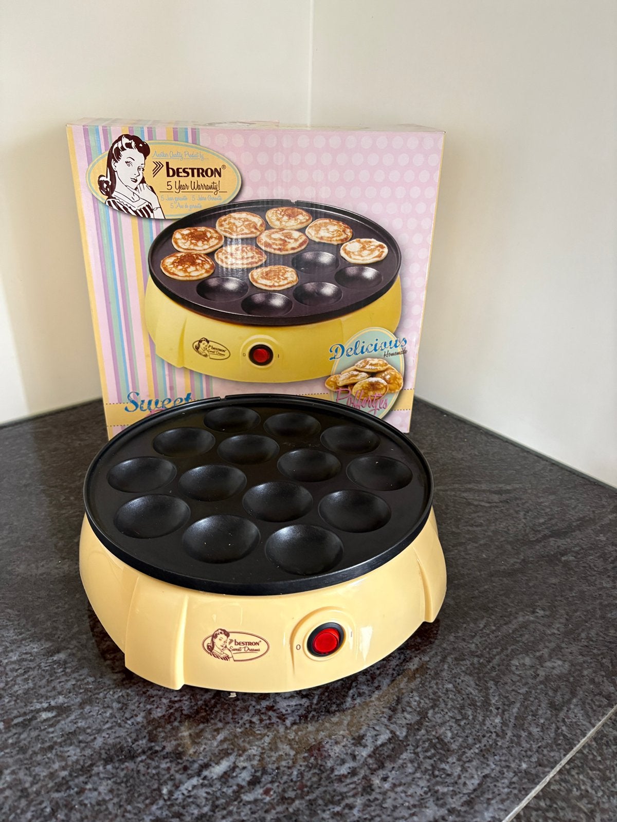 Poffertjes machine, Ophalen of Verzenden, Zo goed als nieuw