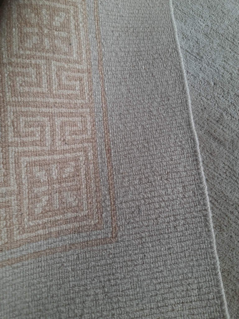 Nepalees tapijt 295 x 195, Ophalen, Gebruikt, 150 tot 200 cm, Beige
