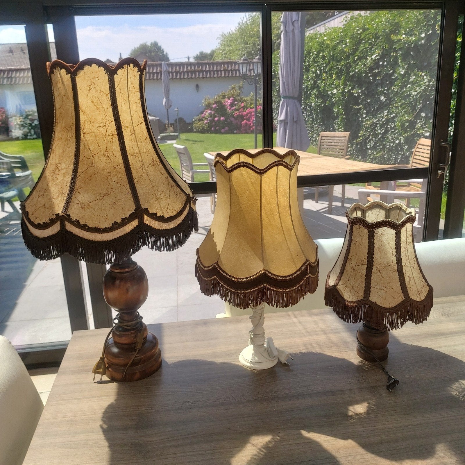 Antieke lampen 3 stuks 15€, Antiek en Kunst, Antiek | Verlichting, Ophalen