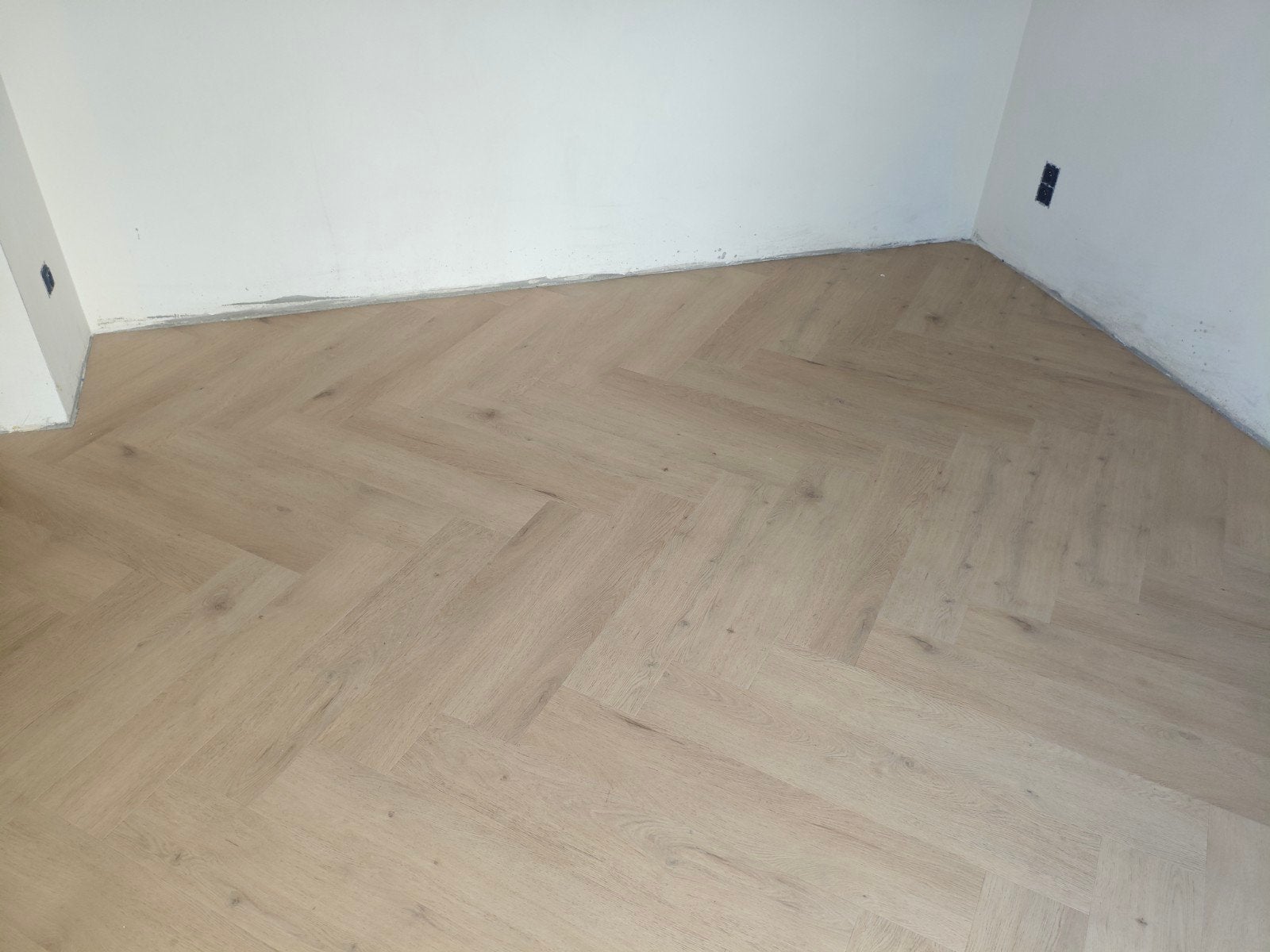pvc stroken vloer, Ophalen