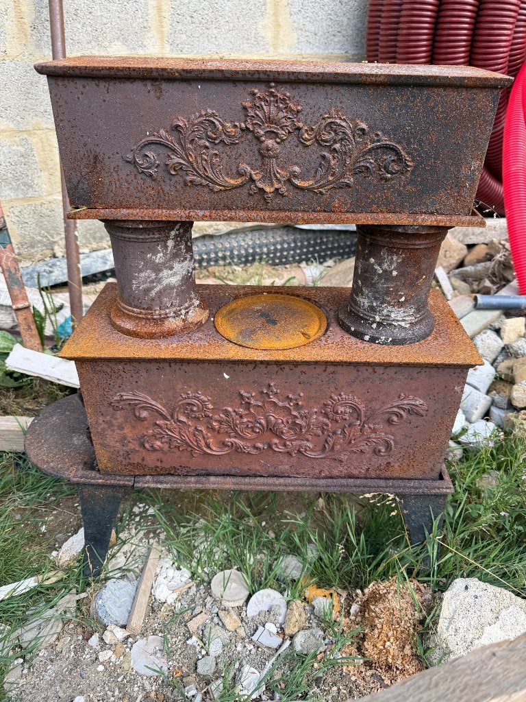 Poêle à bois, Maison & Meubles, Poêles, Enlèvement, Utilisé, Bois, Autoportant