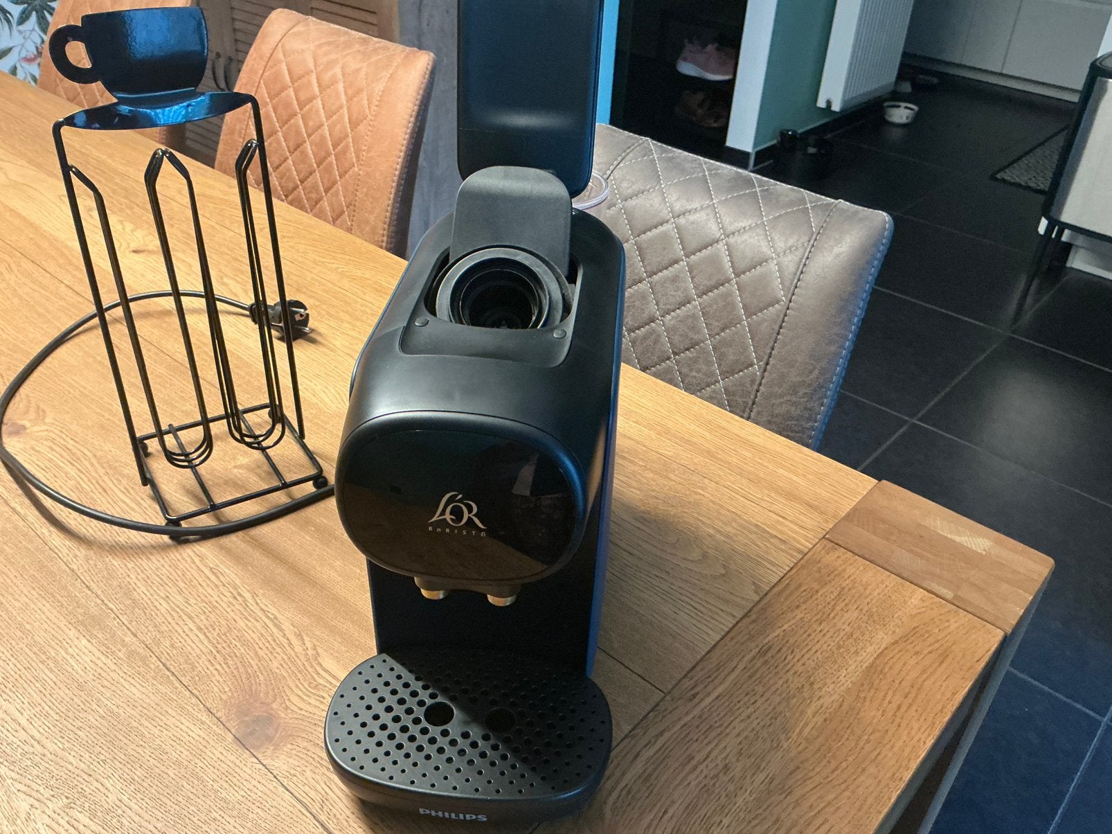 Philips L’ Or koffiezet, Elektronische apparatuur, Koffiezetapparaten, Ophalen, Espresso apparaat, Zo goed als nieuw, Koffiepads en cups