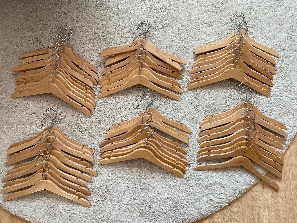 houten kleerhangers voor kinderen, Enlèvement, Comme neuf, Portemanteau