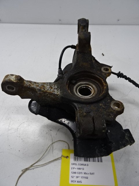 MOYEU DE ROUE AVANT GAUCHE Opel Corsa D (55703), Autos : Pièces & Accessoires, Freins & Transmission, Opel, Utilisé