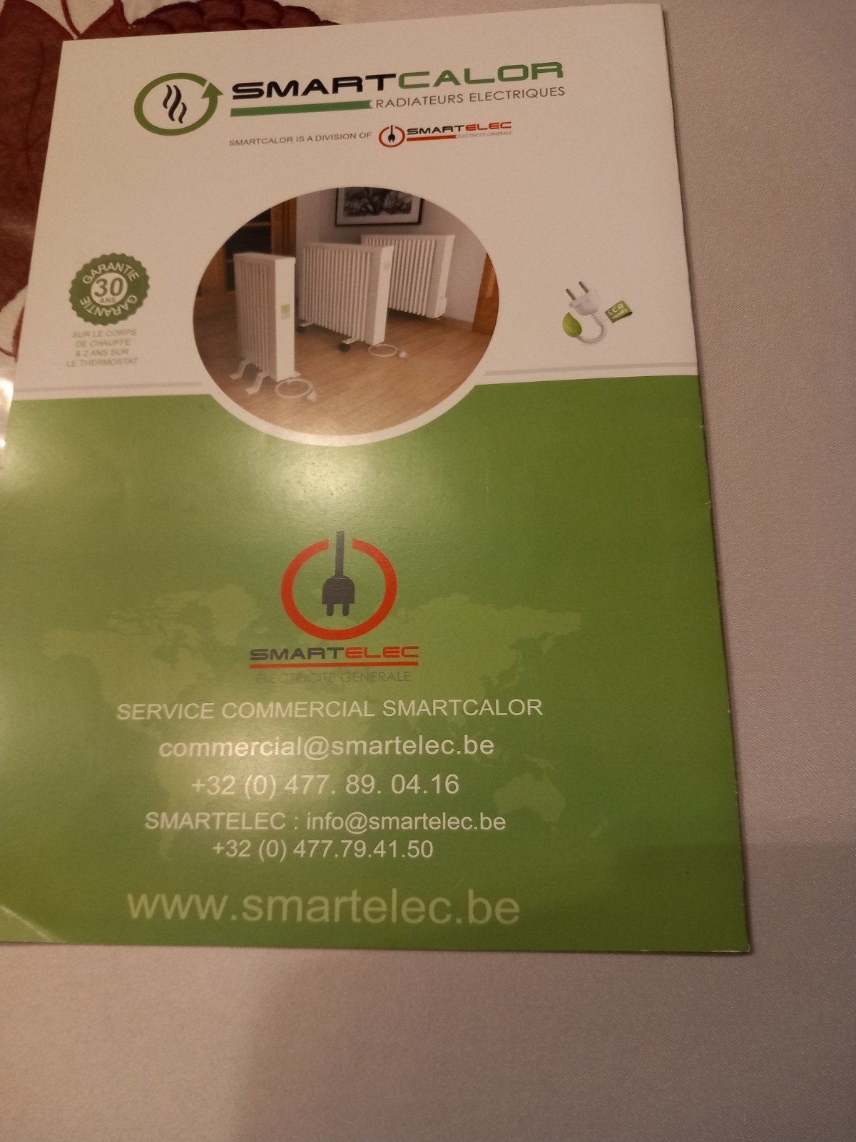 chauffage électrique l, Bricolage & Construction, Enlèvement, Comme neuf