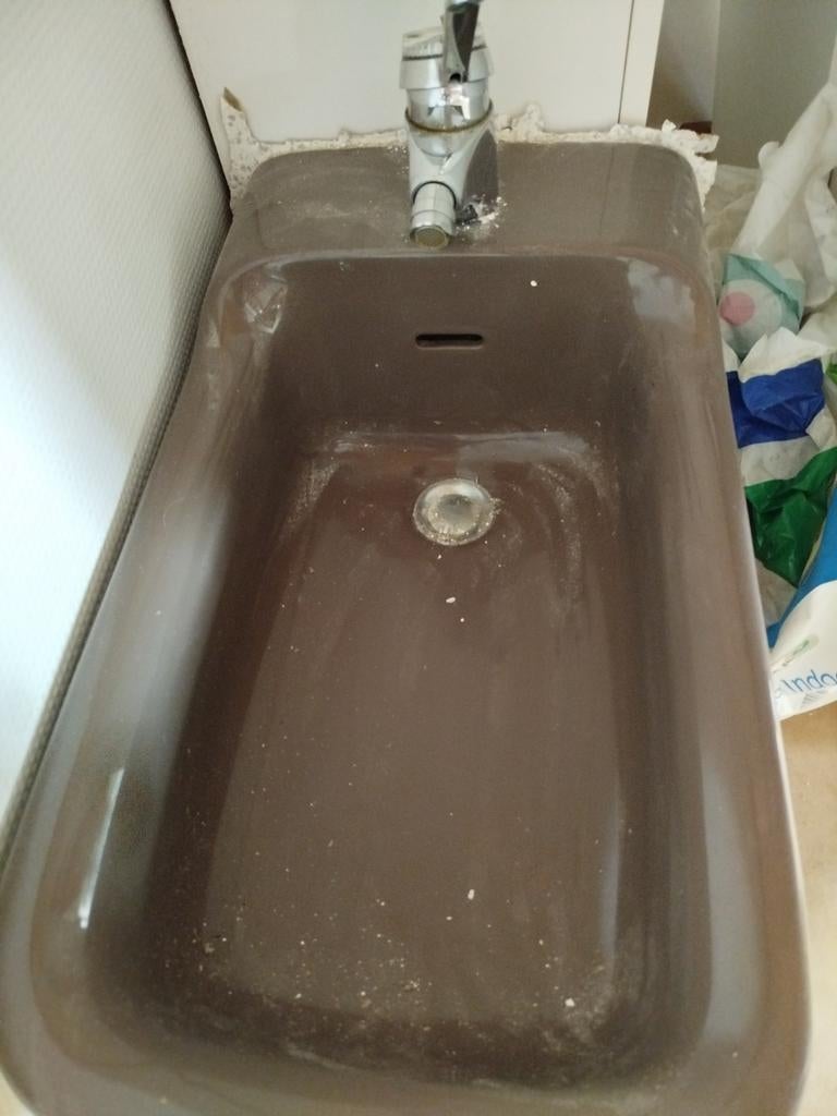 Gietijzer bad + bidet, Maison & Meubles, Enlèvement
