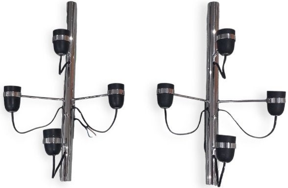 Zeldzaam paar wandlampen van Gino Sarfatti, Gebruikt, B, Ophalen of Verzenden, Wandlamp