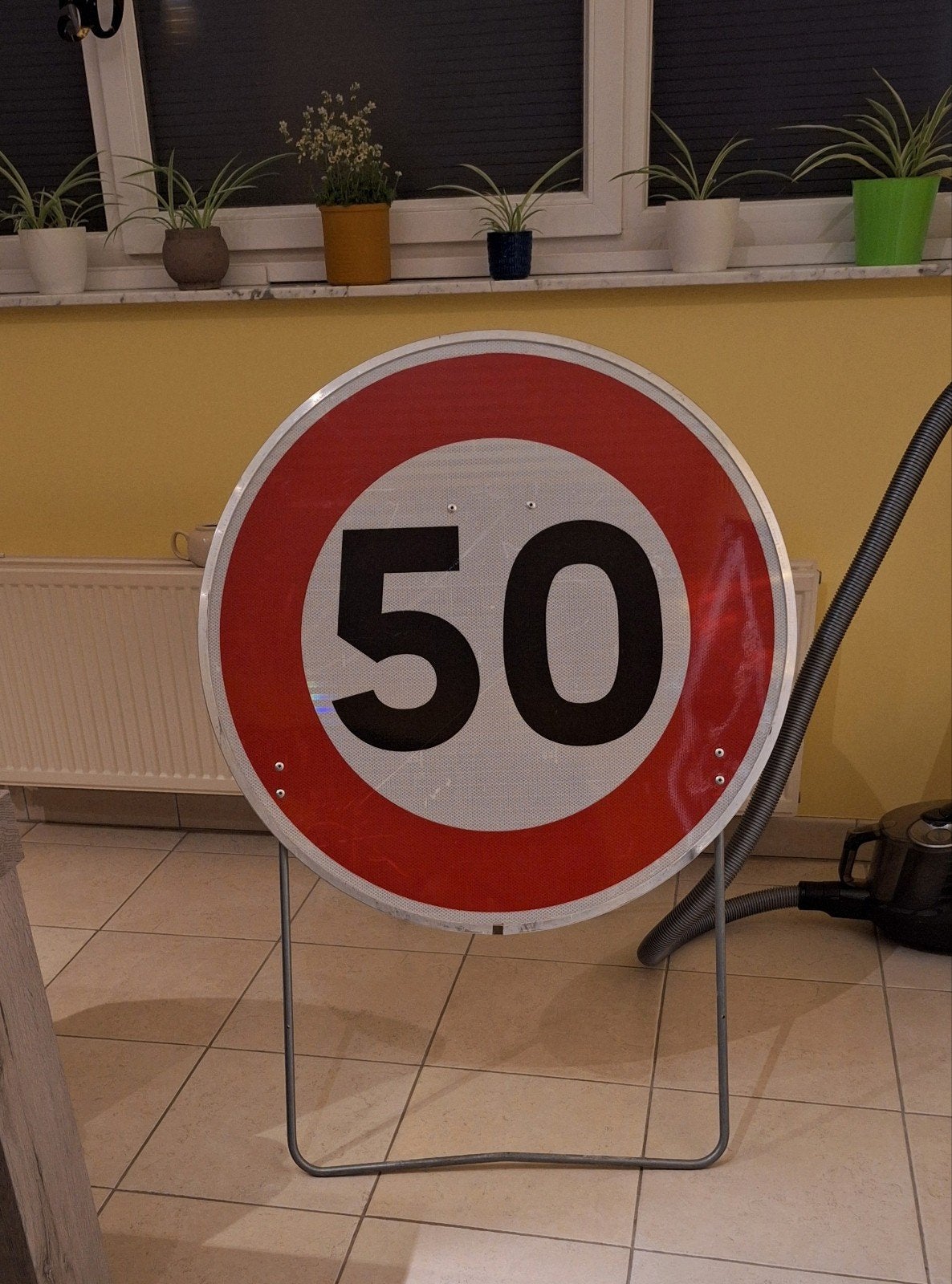 Verkeersbord voor 50 jarige, Diversen, Ophalen
