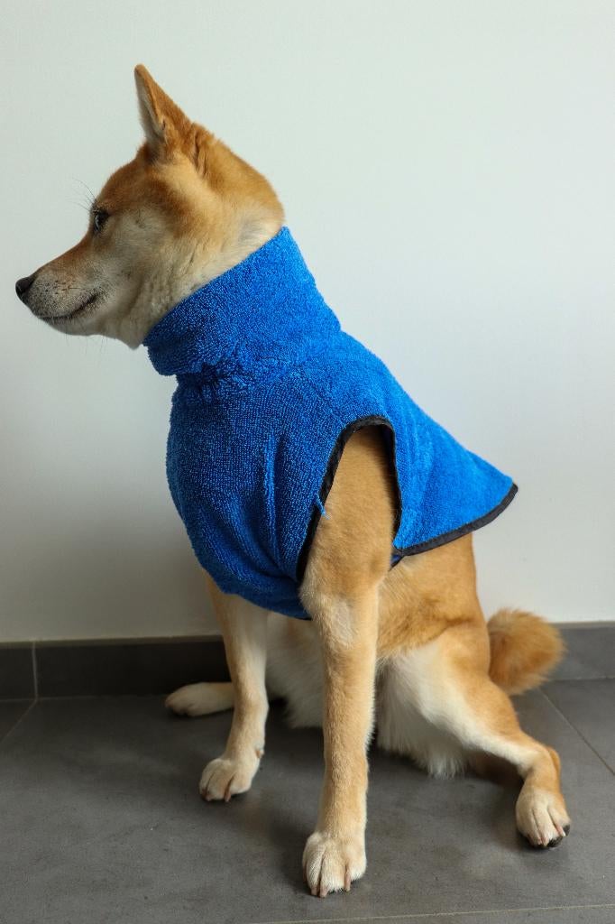 Peignoir en microfibre très absorbant, Enlèvement ou Envoi, Comme neuf, Peignoir pour chien