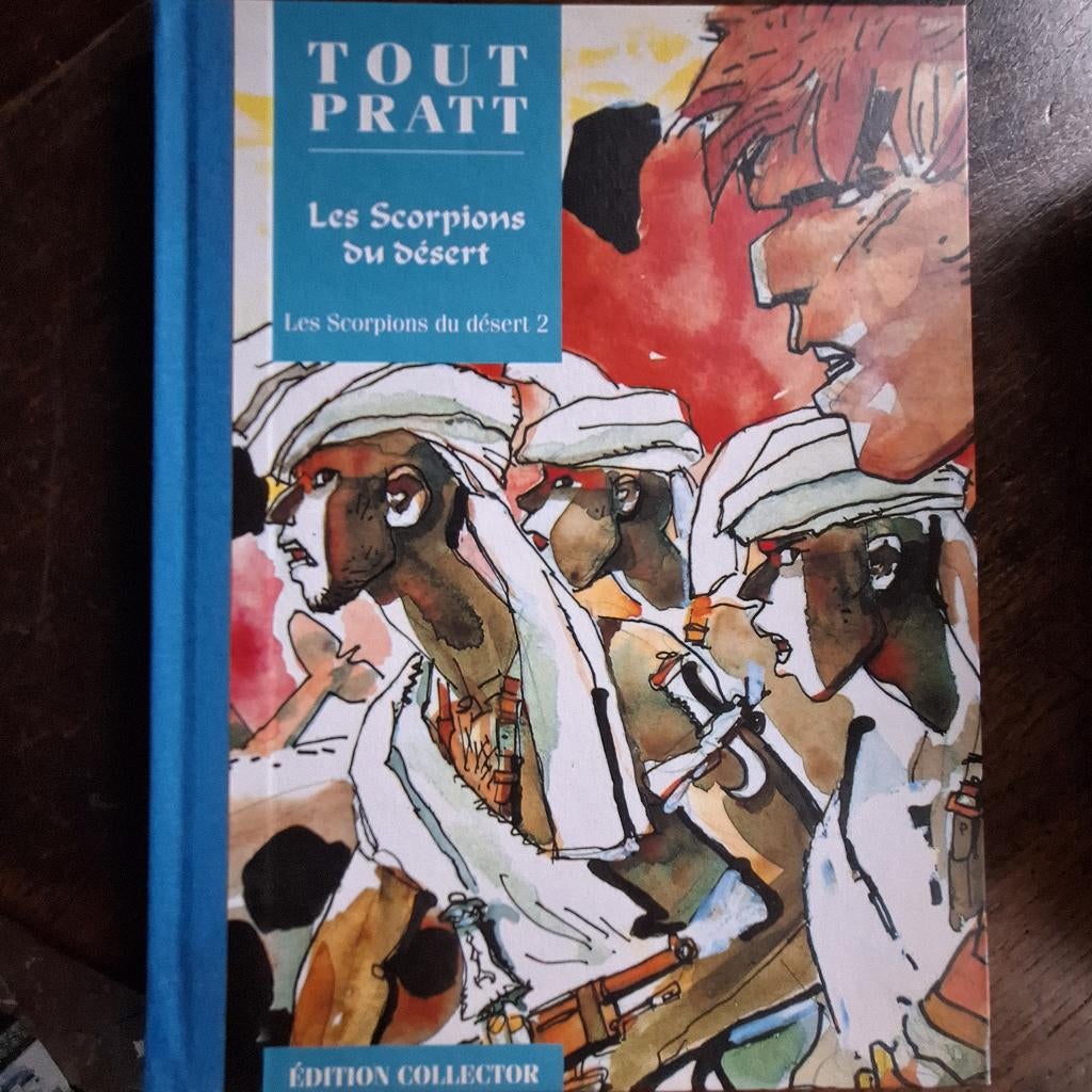 les scorpions du désert t2 hugo pratt, Une BD, Comme neuf, Hugo Pratt, Envoi