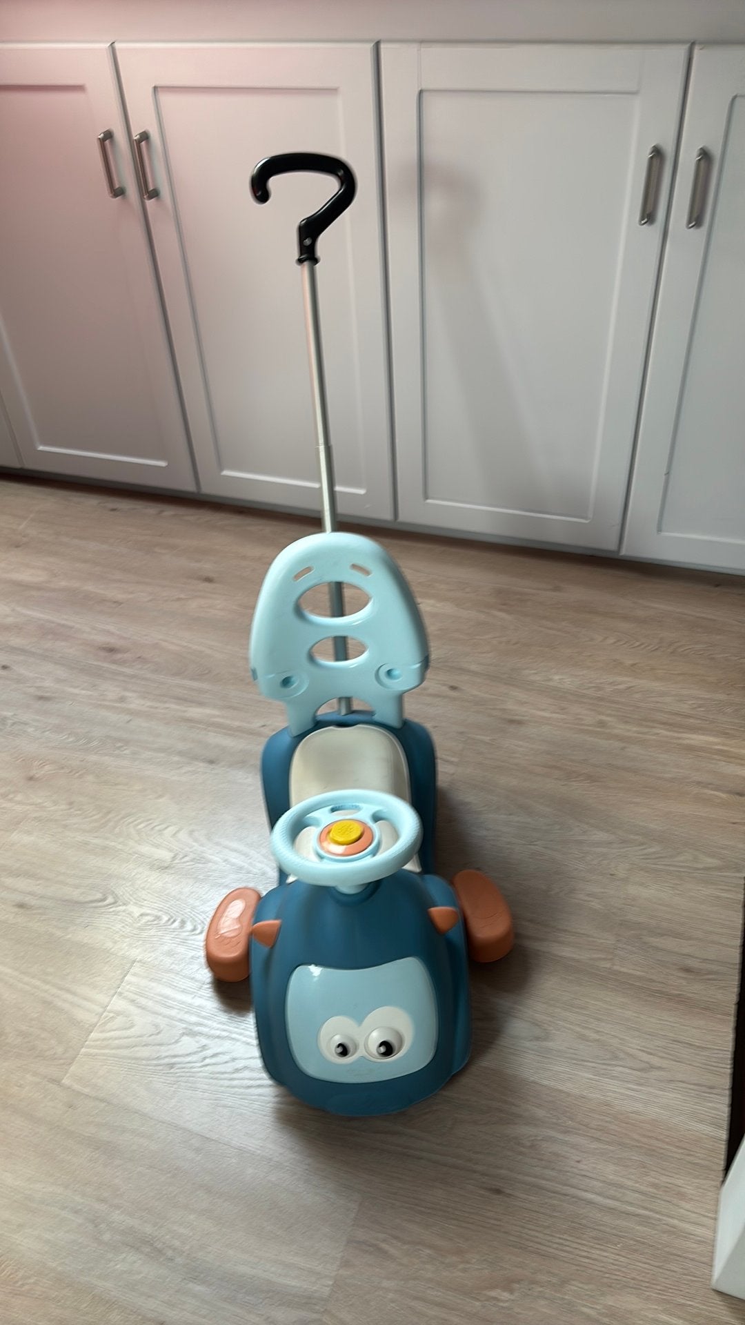Auto peuter, Ophalen, Zo goed als nieuw