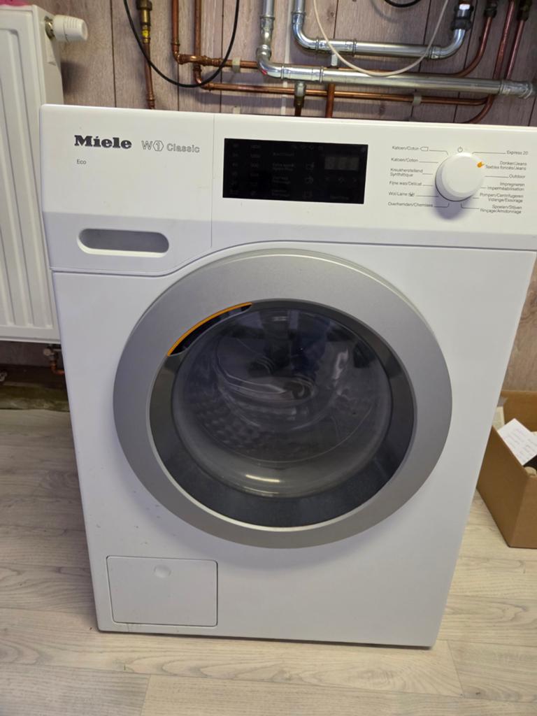 Miele W1 Classic Wasmachine, Elektronische apparatuur, Wasmachines, Ophalen, 6 tot 8 kg, Gebruikt, Voorlader