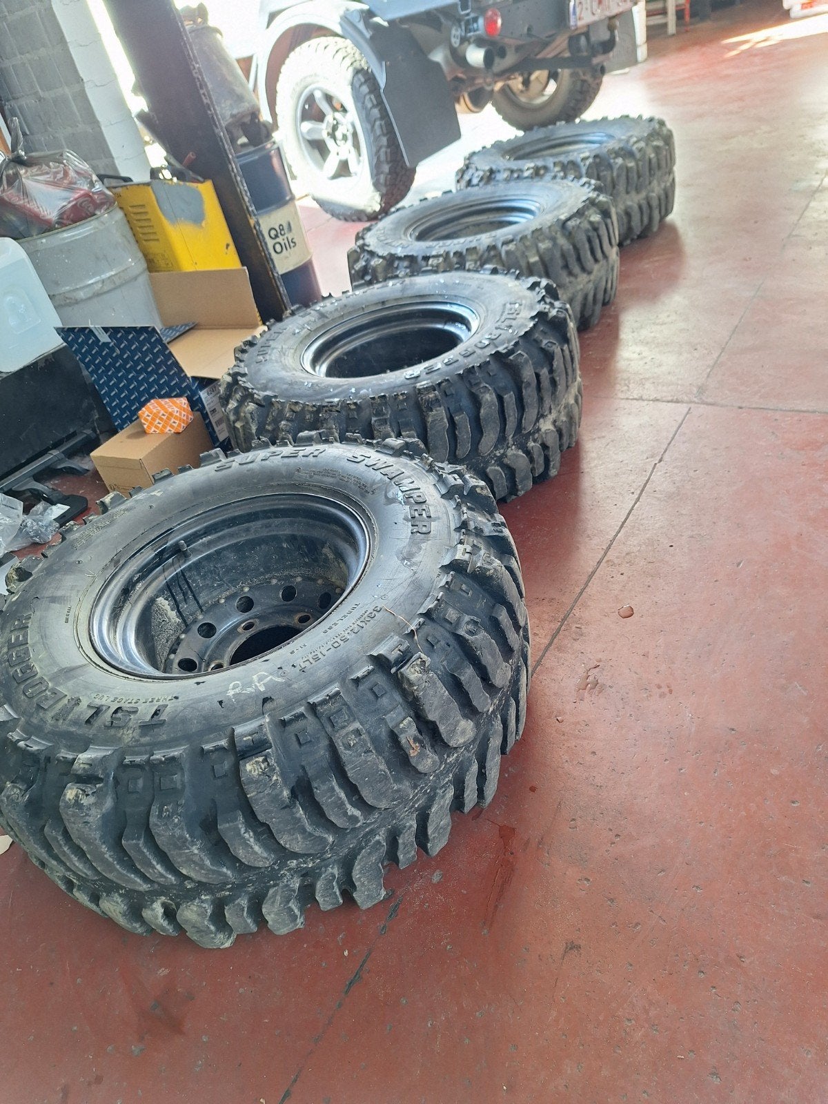 banden velgen landrover defender discovery, Overig, Gebruikt, 15 inch, Banden en Velgen