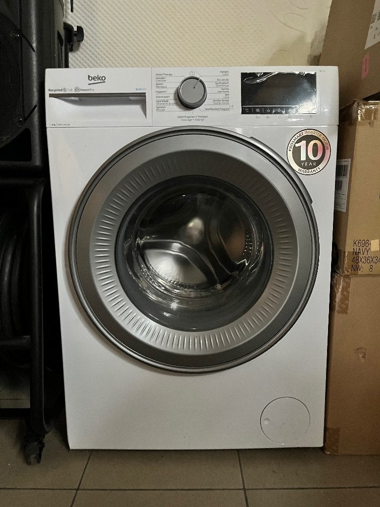 Machine à laver BEKO b300 - Classe énergétique A - 8 kg -, 1200 à 1600 tours, 6 à 8 kg, Comme neuf, Chargeur frontal