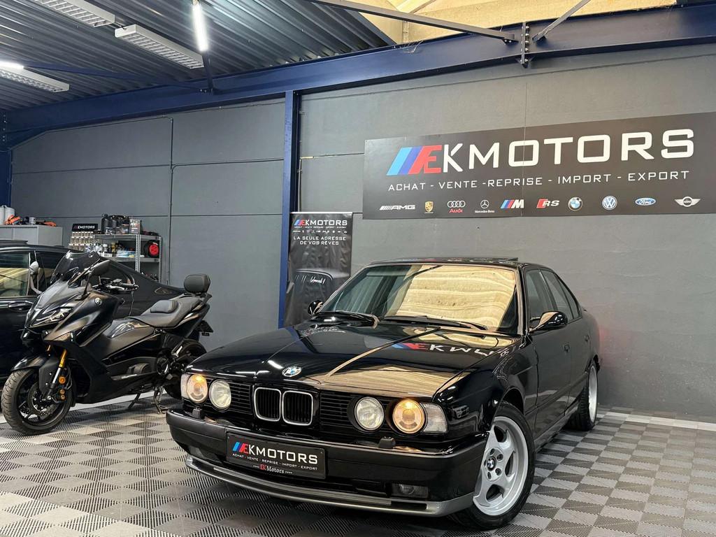 BMW M5 3.8 EDC SUPERSPRINT TOIT OUVRANT (bj 1993), 340 pk, Zwart, Leder, Sound system