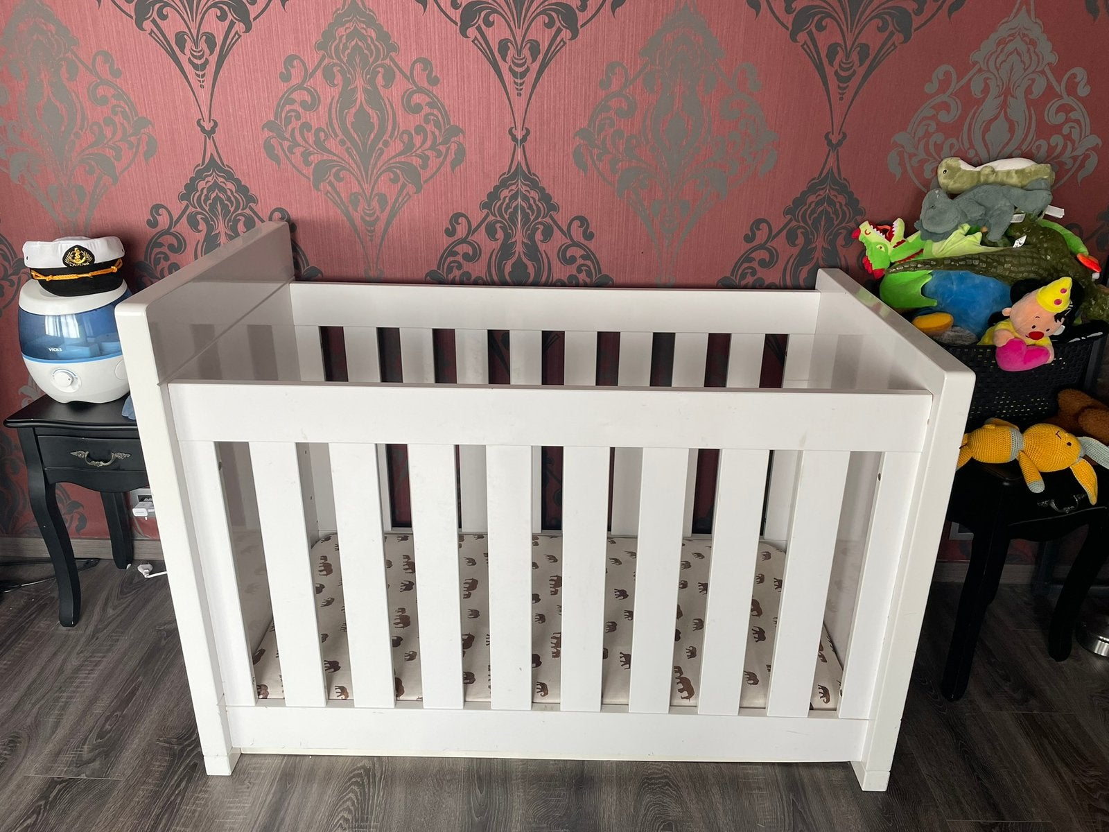 Babybed inc. matras en hoezen, Enlèvement, Utilisé, Matelas