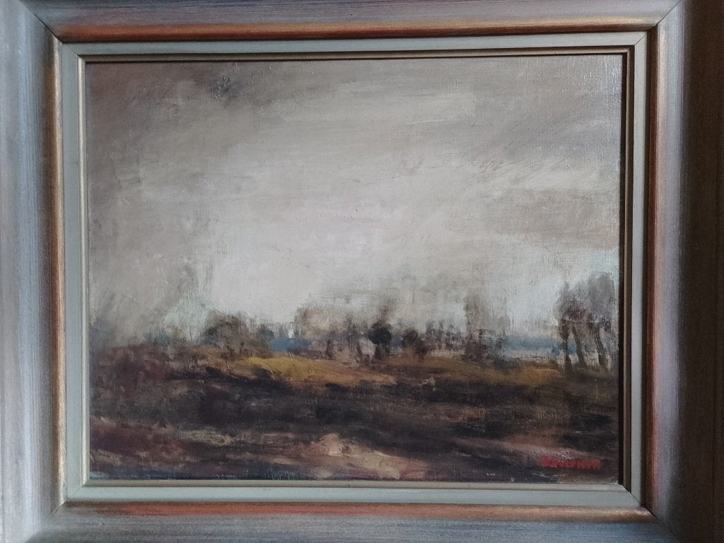 Denis Dolphyn   1903 - 1992   Landschap, Verzenden, Gesigneerd, Landschap