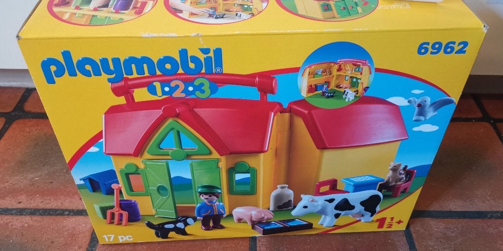 Playmobil 123 boerderij 6962, Ophalen, Nieuw, Complete set