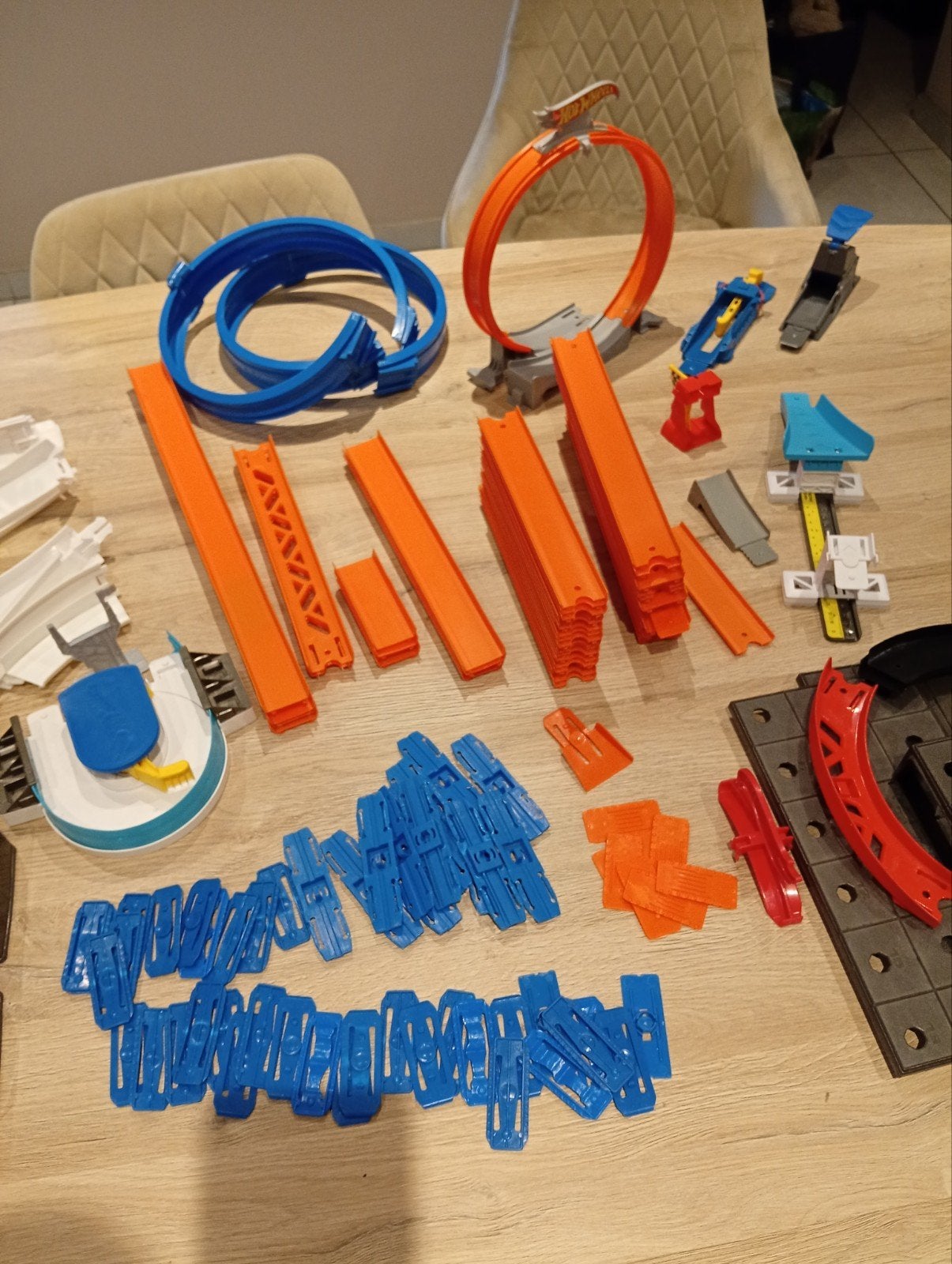 hotwheels racebanen., Enfants & Bébés, Jouets | Circuits, Électrique, Pièces, Enlèvement, Utilisé
