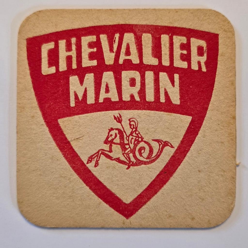 Chevalier Marin sous-bock bierviltje bierdeckel coaster, Enlèvement ou Envoi, Utilisé, Sous-bock