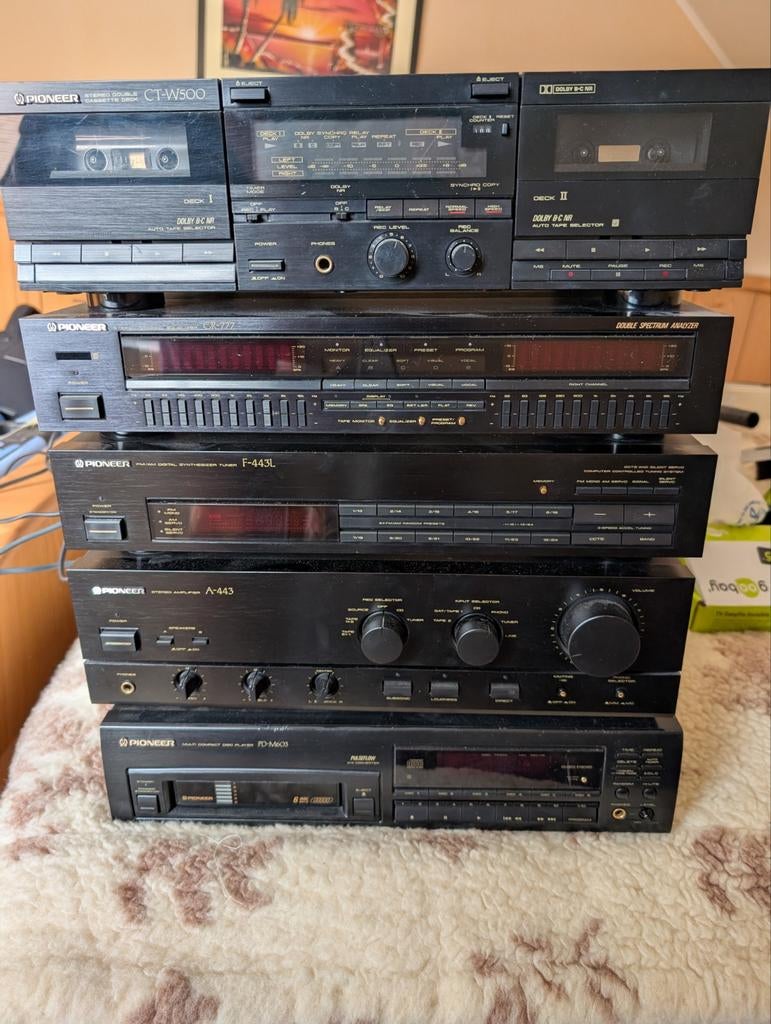 Stereo toren pioneer, Enlèvement, Pioneer