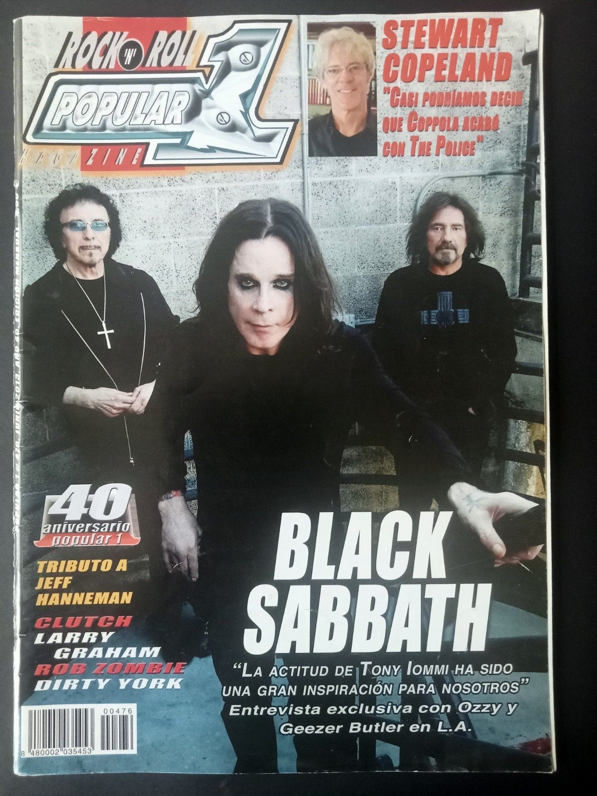 Black Sabbath,Spain magazine 2013, CD & DVD, Vinyles | Hardrock & Metal, Enlèvement ou Envoi