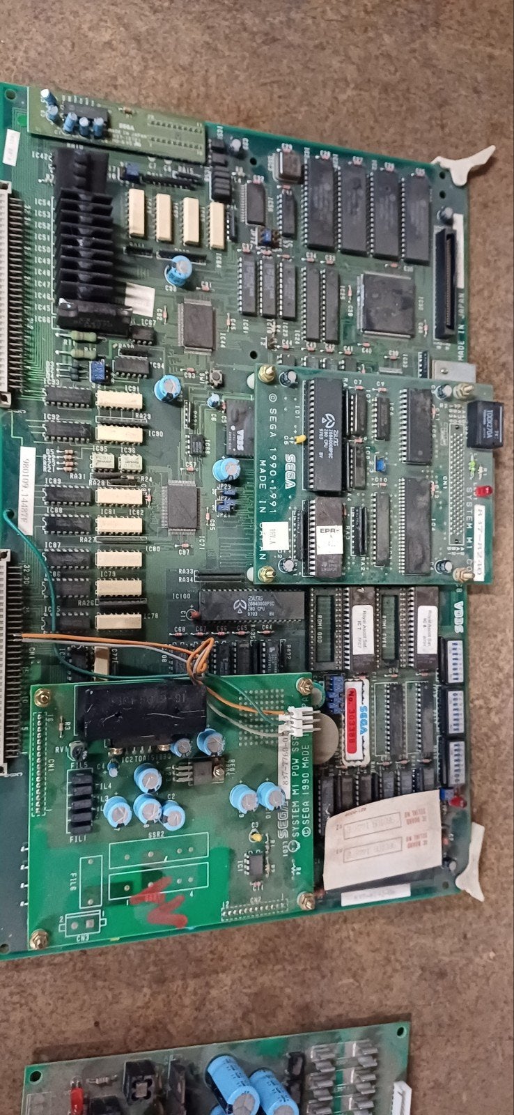 Originele SEGA printplaat, Verzamelen, Ophalen