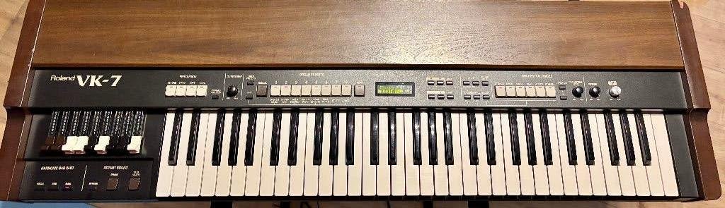 Roland VK7 Virtual Modelling Tone wheel Organ, Musique & Instruments, Orgues, Comme neuf, Orgue, 1 clavier, Enlèvement
