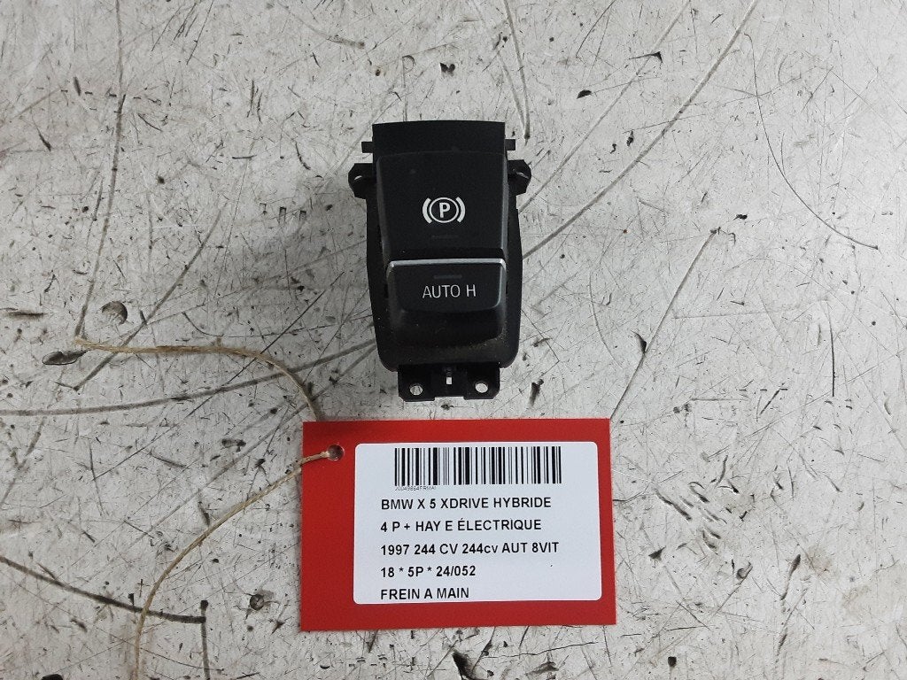 FREIN A MAIN ELECTRIQUE BMW X5 (F15) (6822520), Autos : Pièces & Accessoires, Mevr. I. Hauben, Utilisé, BMW, Rue de l'Espoir 34 34
4030  GRIVEGNÉE, BE