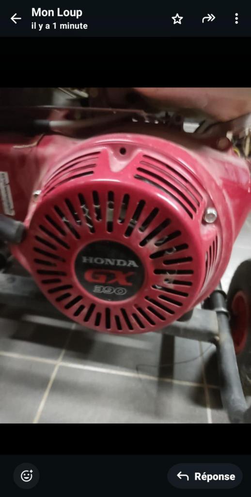 Groupe électrogène à essence a vendre, Bricolage & Construction, Moteurs, Enlèvement ou Envoi, Comme neuf