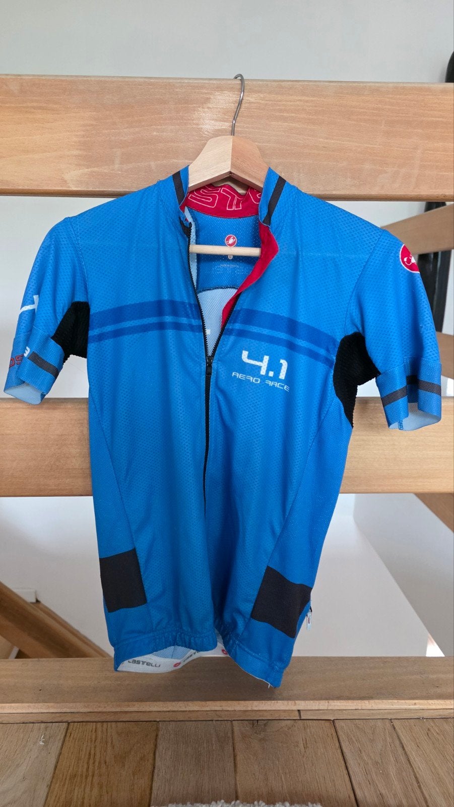 Maillot de vélo Castelli, Vélos & Vélomoteurs, Vêtements d'extérieur, Enlèvement ou Envoi, L, Hommes