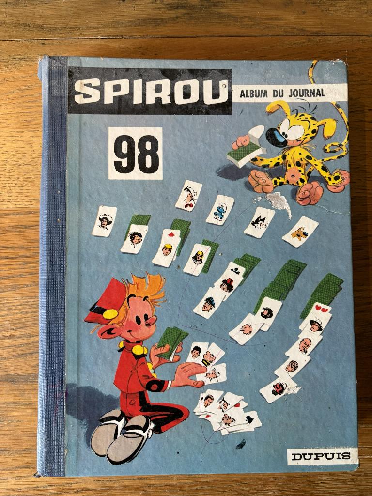 Spirou 98, Enlèvement ou Envoi, Autres personnages, Utilisé, Livre ou Jeu