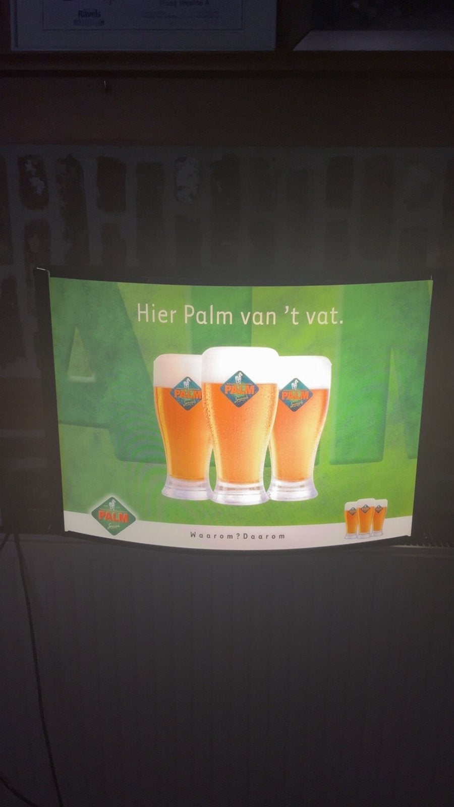 Lichtbak palm, Verzamelen, Ophalen of Verzenden, Zo goed als nieuw, Palm