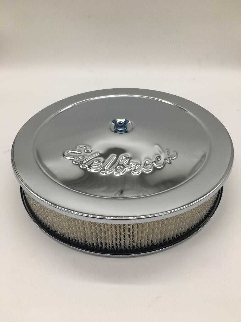 Te koop Luchtfilter huis edelbrock (chroom) 14'', Ophalen of Verzenden, Nieuw, Overige automerken