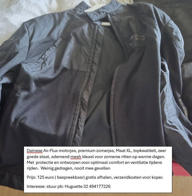 Partij motokleding, alles samen te koop, Ophalen, Tweedehands, Dames, Handschoenen