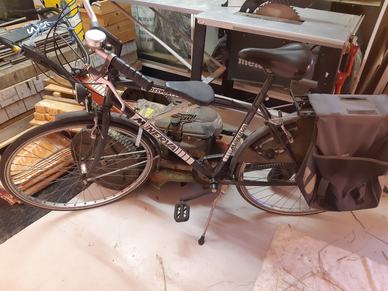 Herenfiets Minerva, Fietsen en Brommers, Ophalen