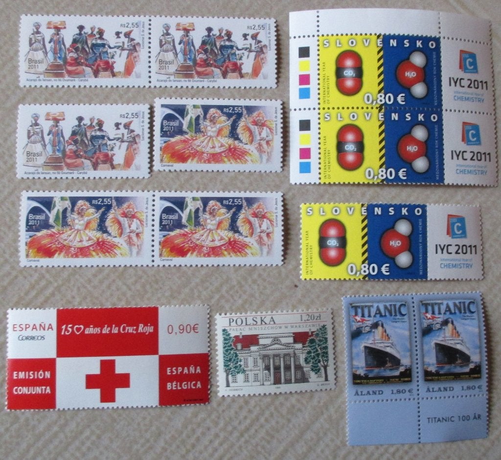 lotje ongestempelde buitenlandse zegels, Postzegels en Munten, Postzegels | Europa | België, Ophalen of Verzenden, Zonder stempel