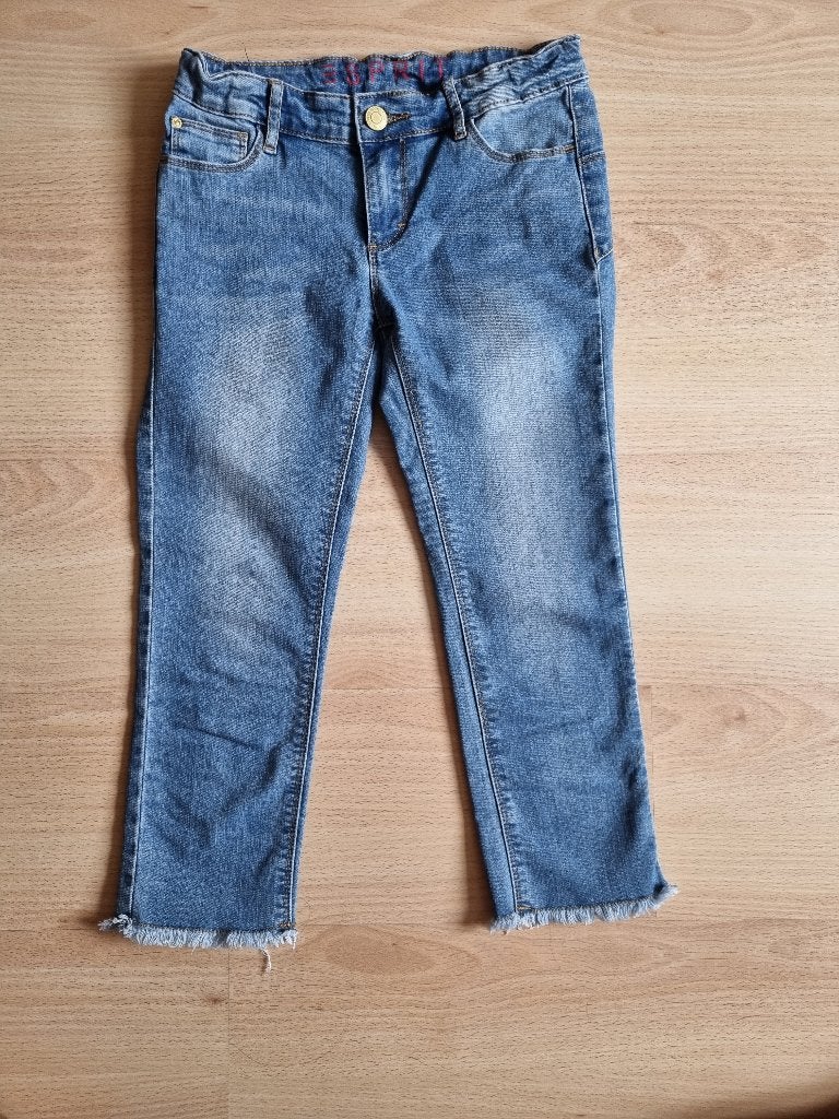 Driekwartjeans - maat 146, Kinderen en Baby's, Kinderkleding | Maat 146, Gebruikt, Meisje, Ophalen of Verzenden, Esprit