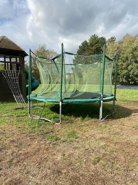 Trampoline, Kinderen en Baby's, Speelgoed | Buiten | Trampolines, Ophalen, Gebruikt