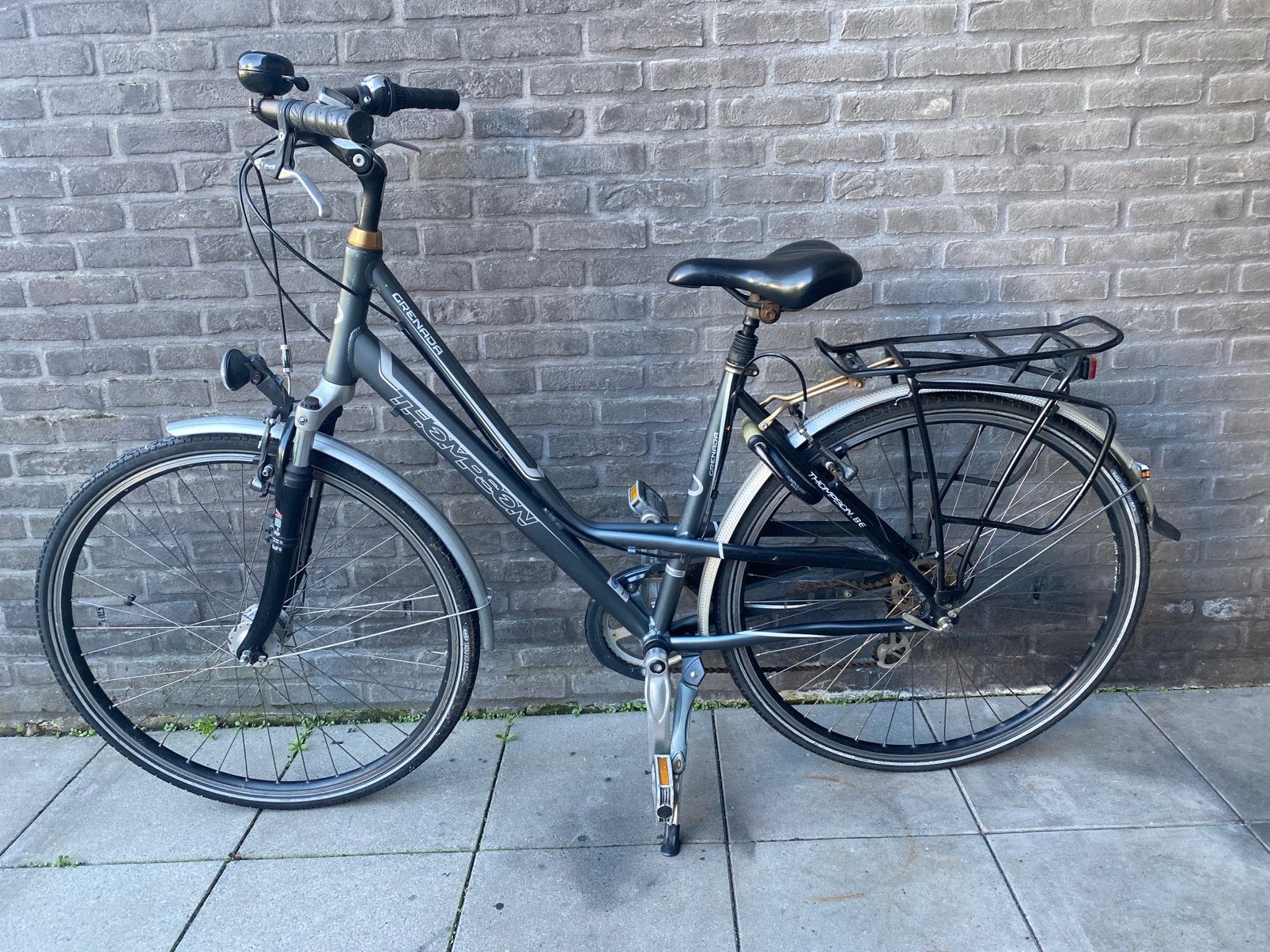 Damesfiets thompson 28 inch in goede staat,7 versnellingen, Fietsen en Brommers, Ophalen, Zo goed als nieuw, Versnellingen