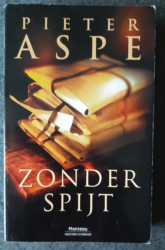 Te koop: Spannende thriller "Zonder spijt" van Pieter Aspe., Ophalen, Gelezen, Pieter Aspe