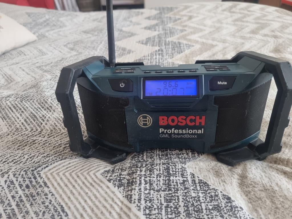 Bosch blue professionnel radio de chantier GML sound box, Enlèvement, Radio