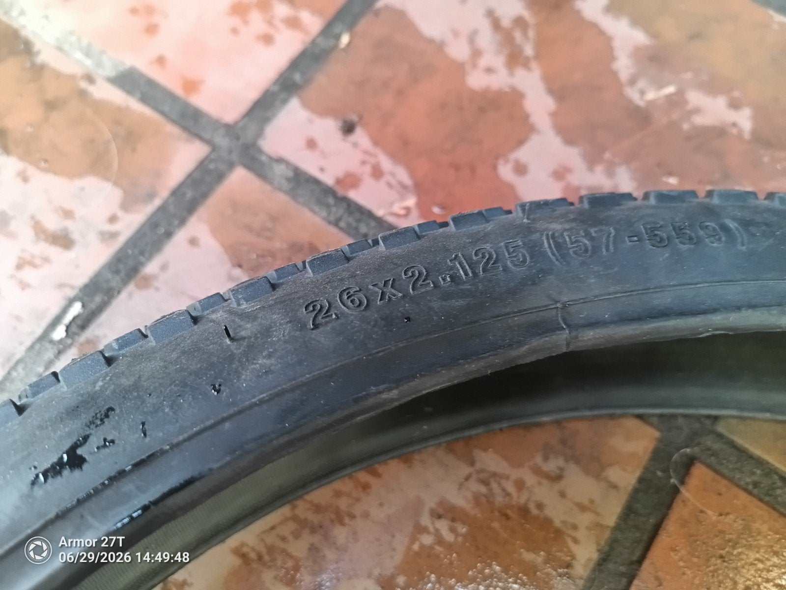 Nieuwe mtb band 26x 2,125, Vélos & Vélomoteurs, Vélos Pièces, Enlèvement, Pneu