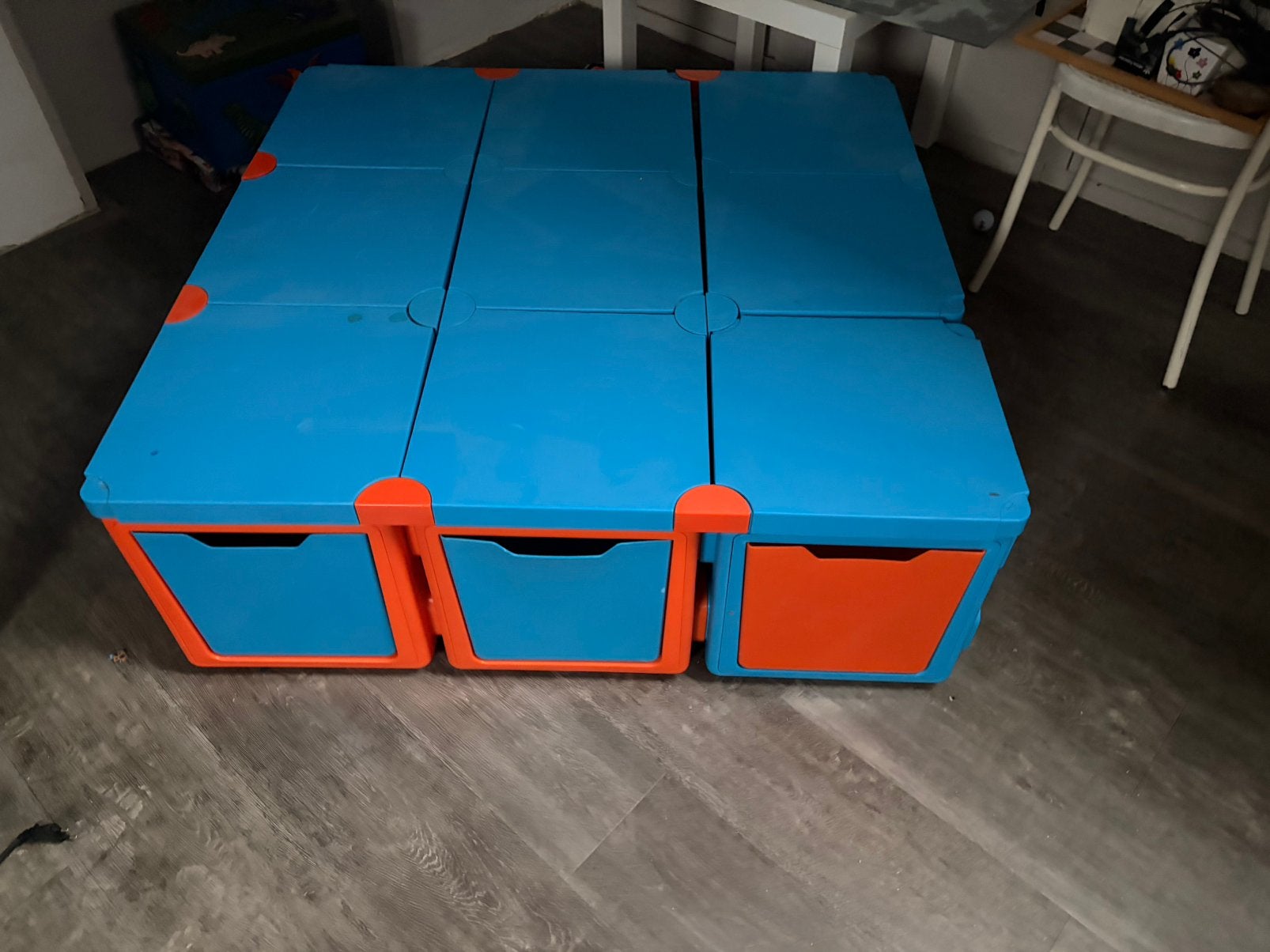 Modulaire opbergboxen – LEGO-achtig systeem – €15/stuk, Kinderen en Baby's, Gebruikt, Minder dan 50 cm, Ophalen, Minder dan 90 cm