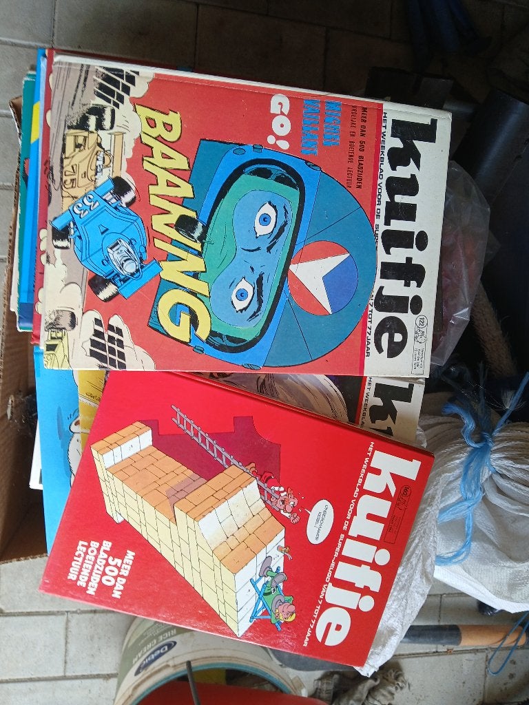 Verzamelalbums robbedoes en kuifje, Boeken, Stripverhalen, Ophalen, Zo goed als nieuw