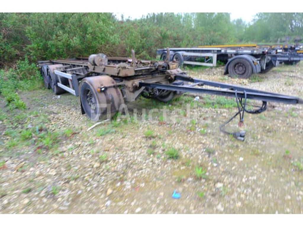 REF:5654 - Remorque porte container Burg BPA 09-18 AC, Autres marques, Achat, Entreprise, Autres carburants